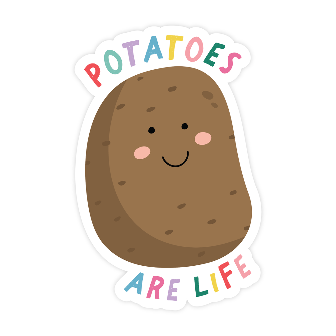 Potatoes Are Life Magnet - Pretty by Her - handmade locally in Cambridge, Ontario