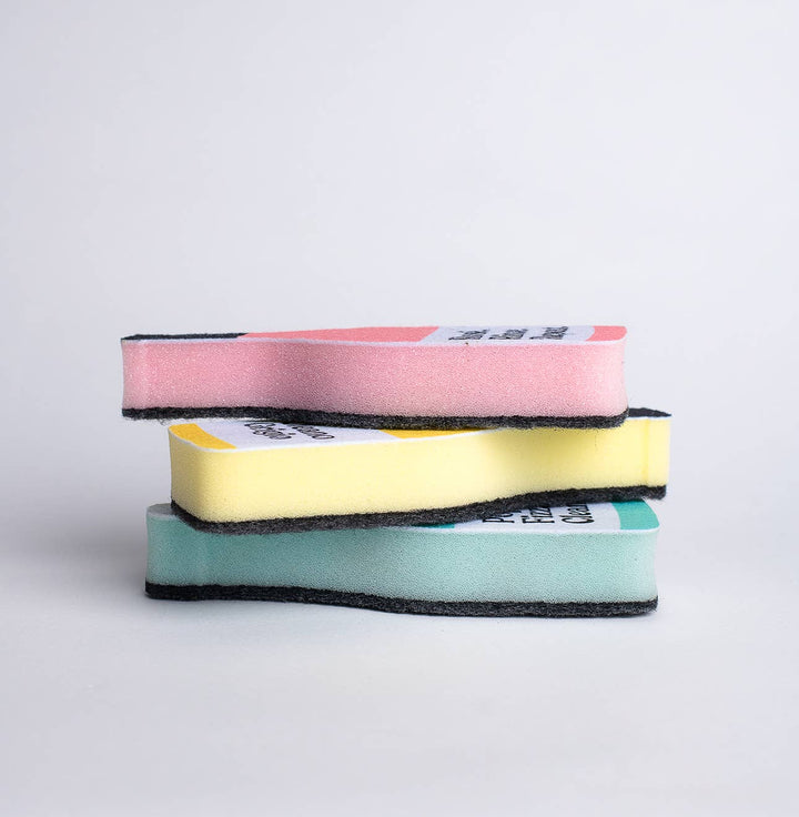 Scrubbly™ Kitchen Sponge: Mix Case Trio (12) - Pretty by Her - handmade locally in Cambridge, Ontario