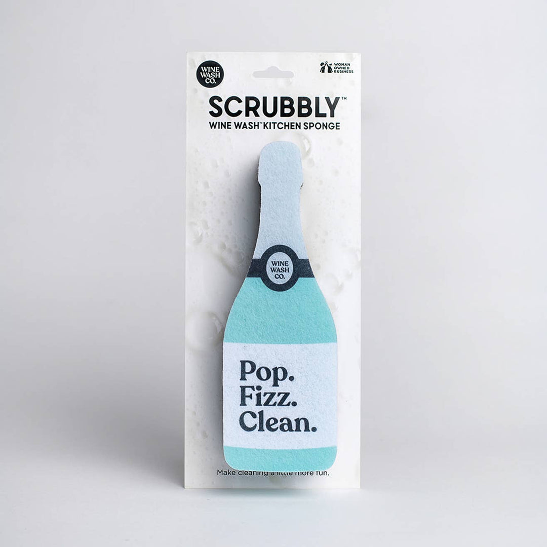 Scrubbly™ Kitchen Sponge: Pop Fizz - Pretty by Her - handmade locally in Cambridge, Ontario