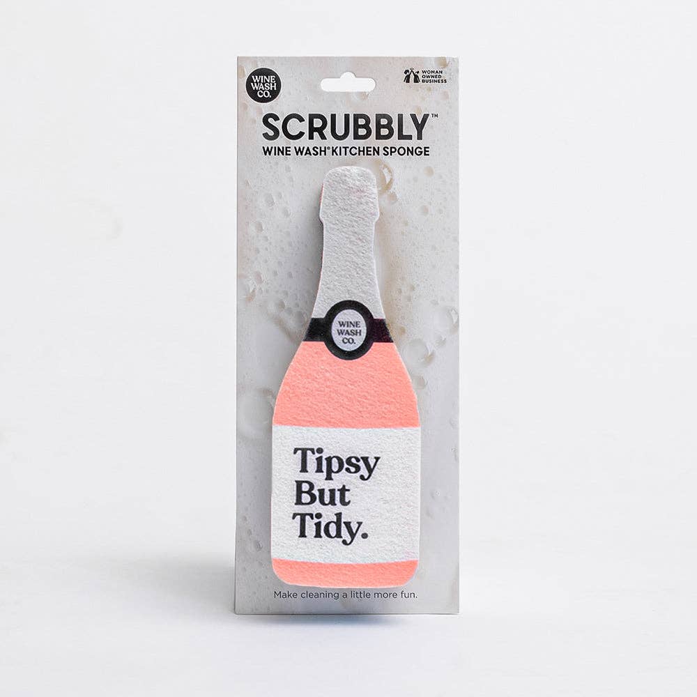 Scrubbly™ Sponge - Tipsy - Pretty by Her - handmade locally in Cambridge, Ontario