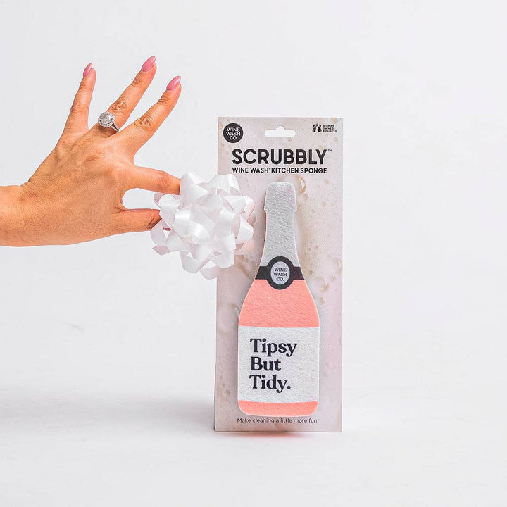 Scrubbly™ Sponge - Tipsy - Pretty by Her - handmade locally in Cambridge, Ontario