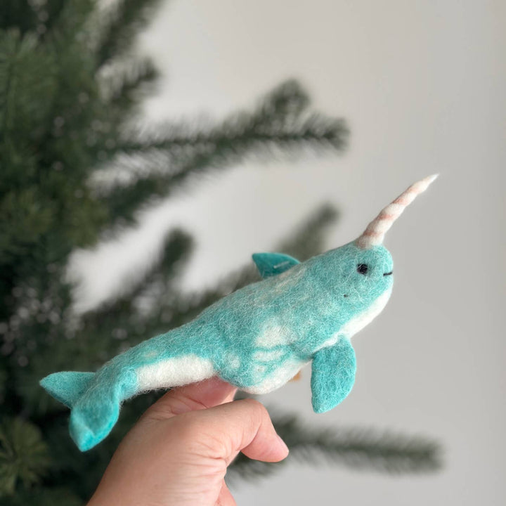 Sea Animal Finger Puppet - Pretty by Her - handmade locally in Cambridge, Ontario