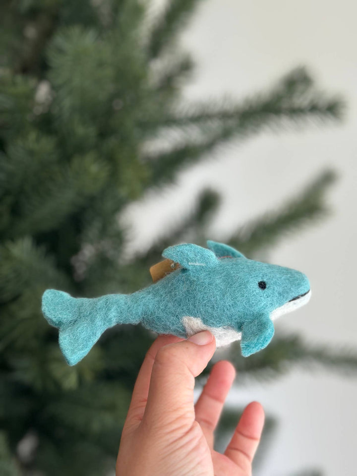 Sea Animal Finger Puppet - Pretty by Her - handmade locally in Cambridge, Ontario