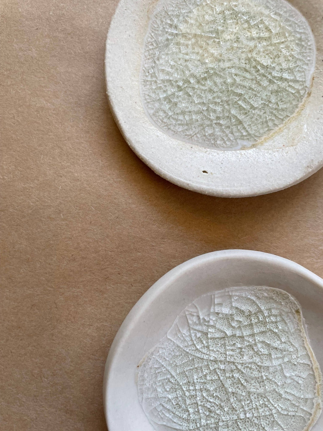 Sea Glass Dish 〰️ Handmade Pottery 〰️ Sand - Pretty by Her - handmade locally in Cambridge, Ontario