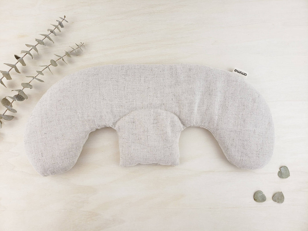 Shoulder heating pad (hemp & organic cotton sand) - Pretty by Her - handmade locally in Cambridge, Ontario