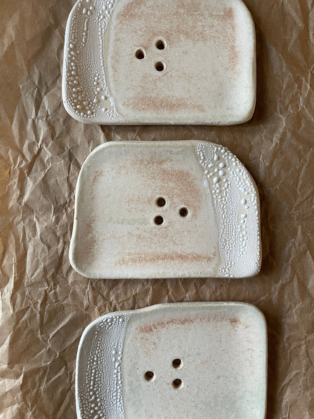 Soap Dish 〰️ Handmade Pottery 〰️ Ceramic 〰️ Himalayan Salt - Pretty by Her - handmade locally in Cambridge, Ontario