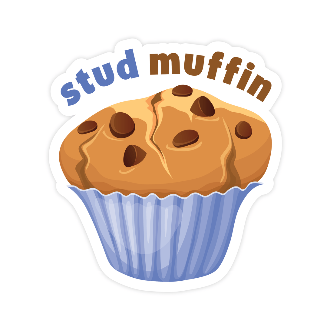 Stud Muffin Magnet - Pretty by Her - handmade locally in Cambridge, Ontario