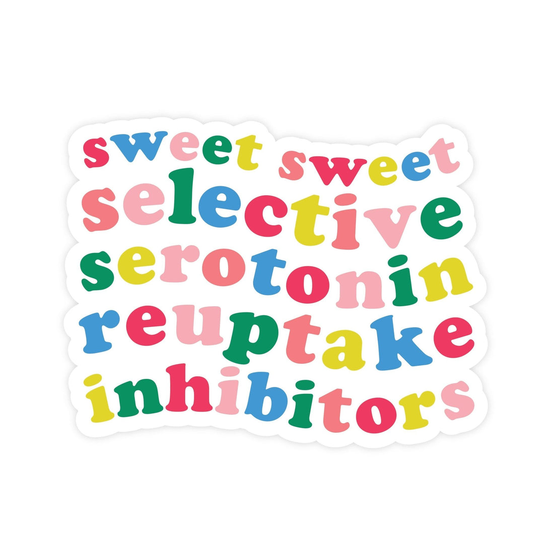 Sweet Sweet SSRI Magnet - Pretty by Her - handmade locally in Cambridge, Ontario