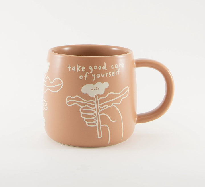 Take Good Care of Yourself Mug - Pretty by Her - handmade locally in Cambridge, Ontario