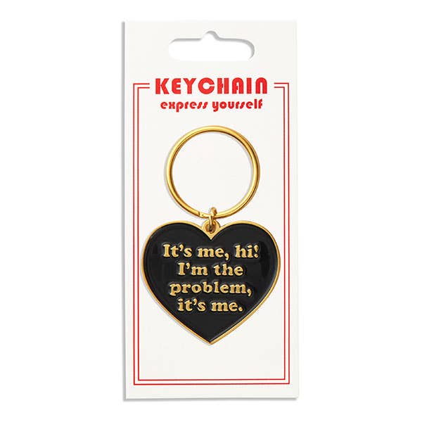 Taylor It's Me, Hi! Keychain - Pretty by Her - handmade locally in Cambridge, Ontario