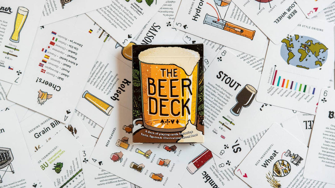 The Beer Deck: Playing Cards about Beer - Pretty by Her - handmade locally in Cambridge, Ontario