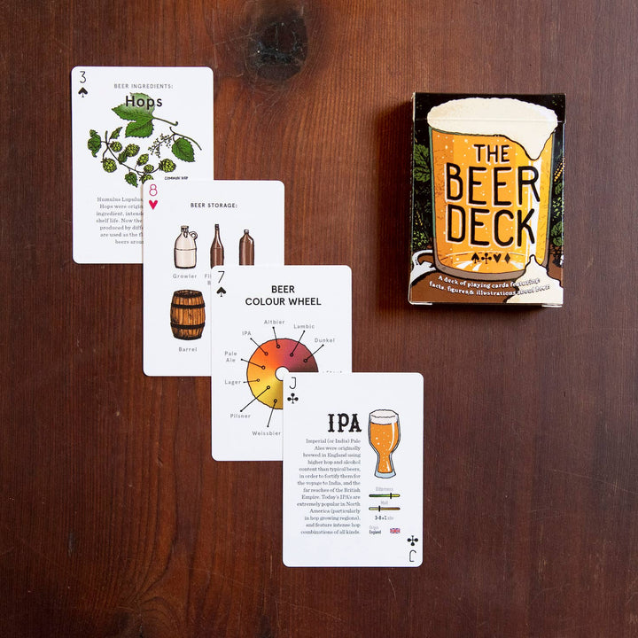 The Beer Deck: Playing Cards about Beer - Pretty by Her - handmade locally in Cambridge, Ontario