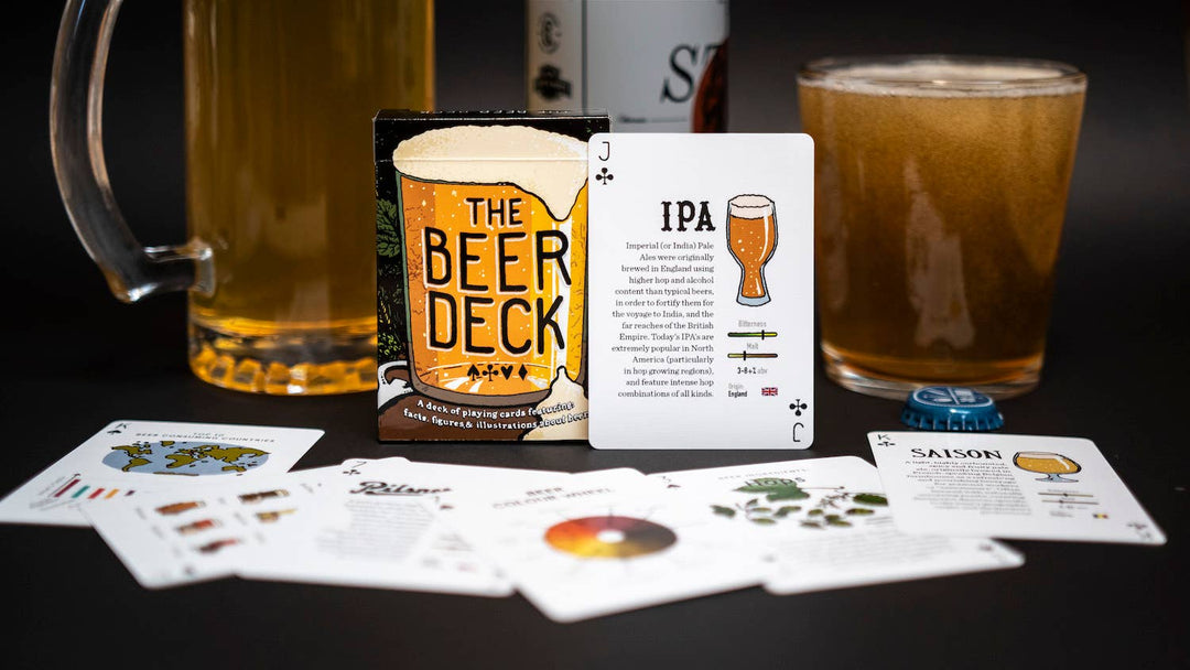 The Beer Deck: Playing Cards about Beer - Pretty by Her - handmade locally in Cambridge, Ontario