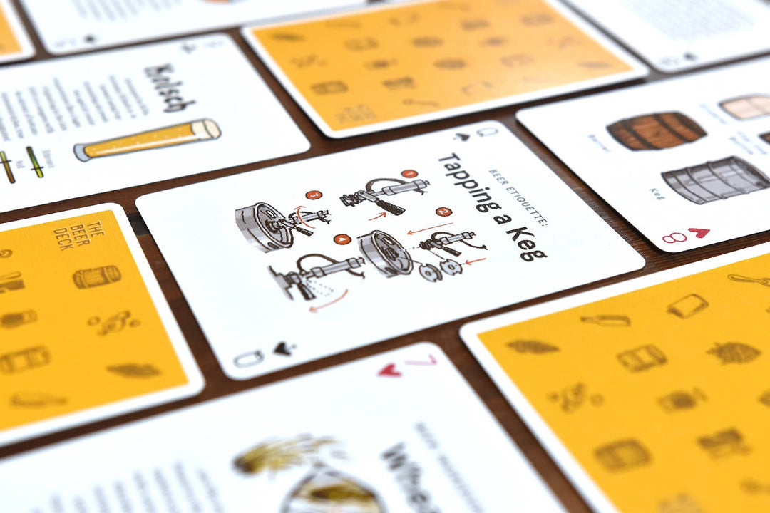 The Beer Deck: Playing Cards about Beer - Pretty by Her - handmade locally in Cambridge, Ontario