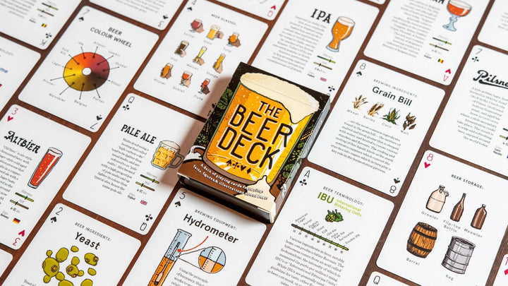 The Beer Deck: Playing Cards about Beer - Pretty by Her - handmade locally in Cambridge, Ontario