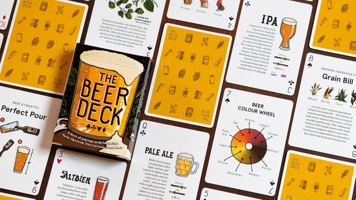 The Beer Deck: Playing Cards about Beer - Pretty by Her - handmade locally in Cambridge, Ontario