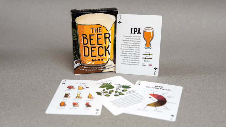 The Beer Deck: Playing Cards about Beer - Pretty by Her - handmade locally in Cambridge, Ontario