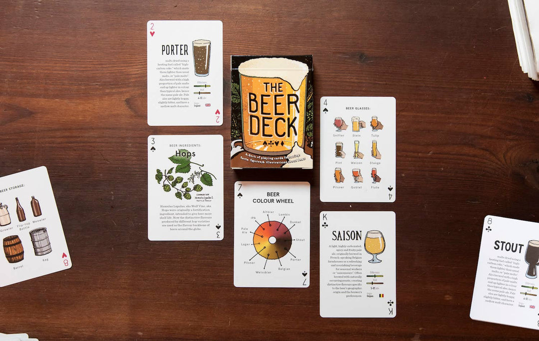 The Beer Deck: Playing Cards about Beer - Pretty by Her - handmade locally in Cambridge, Ontario