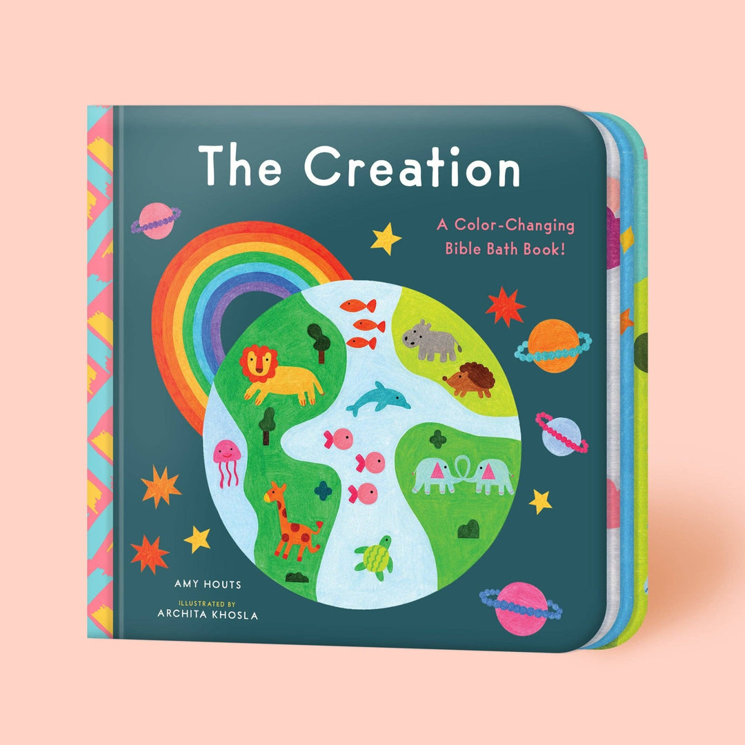 The Creation: A Color - Changing Bath Book - Pretty by Her - handmade locally in Cambridge, Ontario