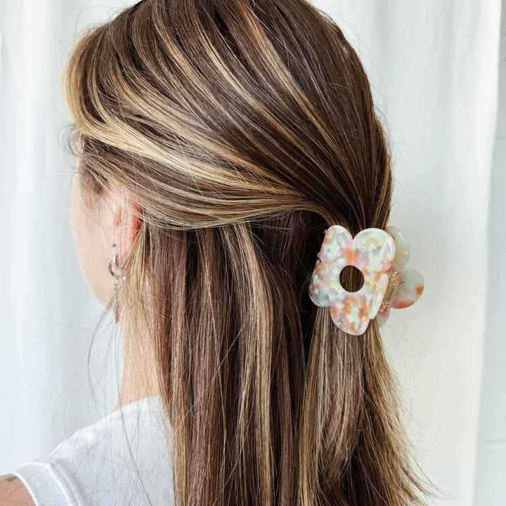 The Floria Hair Clip: Multi - Pretty by Her - handmade locally in Cambridge, Ontario