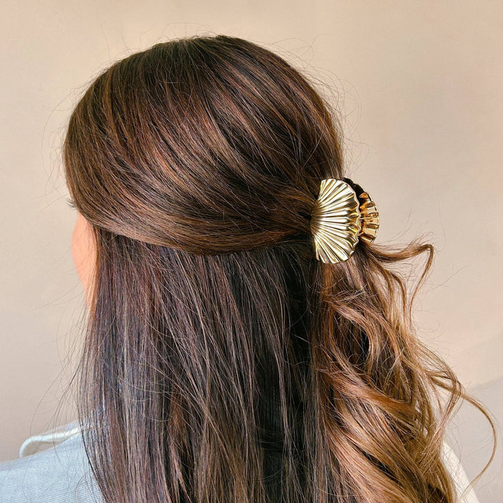 The Paloma Hair Clip: Gold - Pretty by Her - handmade locally in Cambridge, Ontario