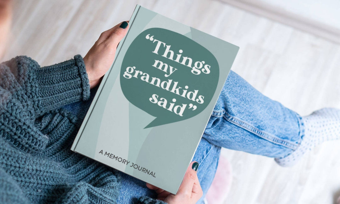 Things My Grandkids Said: Grandparents Journal - Pretty by Her - handmade locally in Cambridge, Ontario