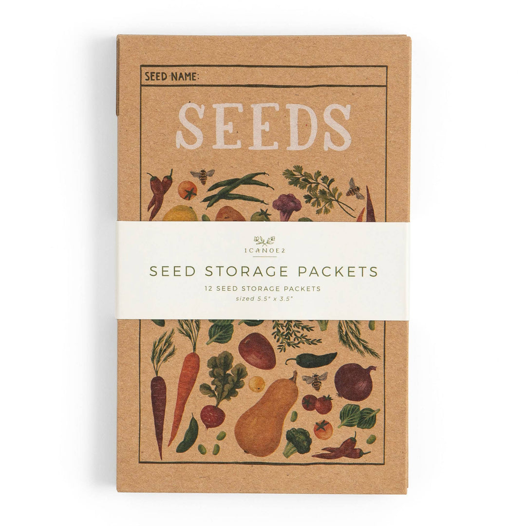 Vegetable Seed Storage Packets - Pretty by Her - handmade locally in Cambridge, Ontario