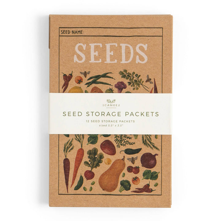 Vegetable Seed Storage Packets - Pretty by Her - handmade locally in Cambridge, Ontario