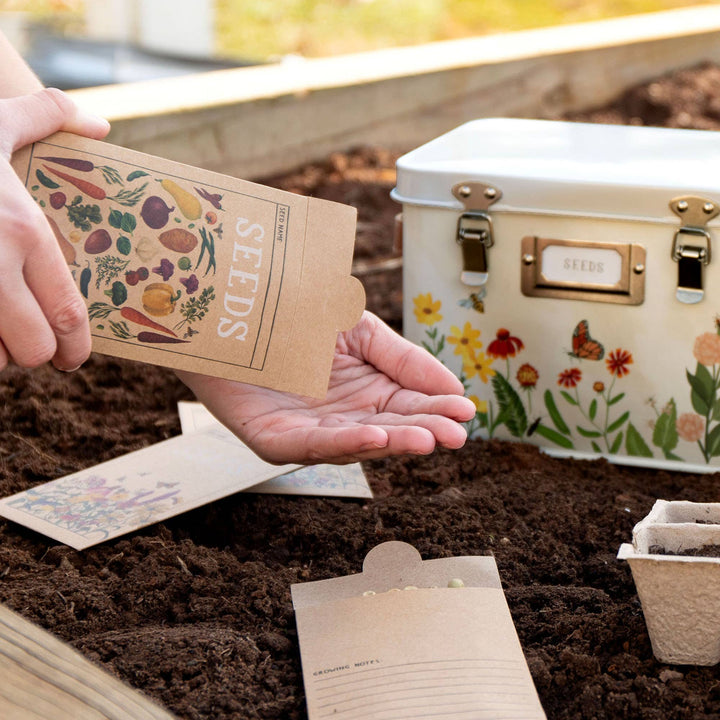 Vegetable Seed Storage Packets - Pretty by Her - handmade locally in Cambridge, Ontario