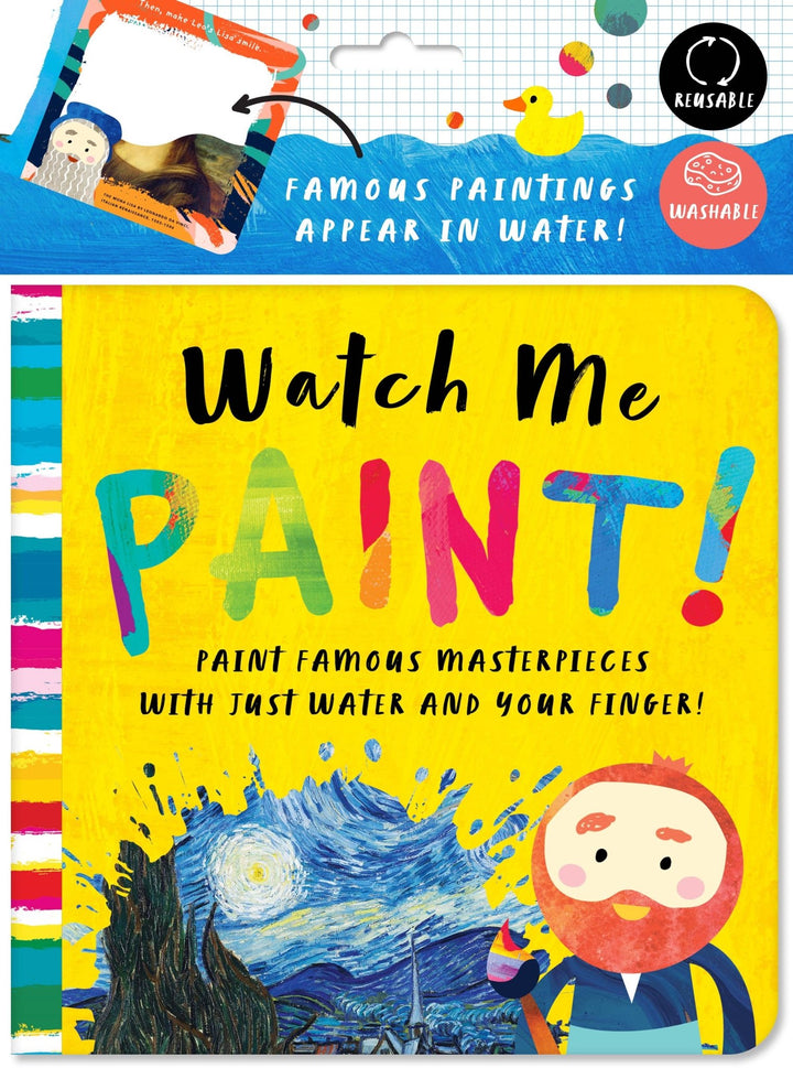 Watch Me Paint! (Color - Changing Bath Children's Book) - Pretty by Her - handmade locally in Cambridge, Ontario