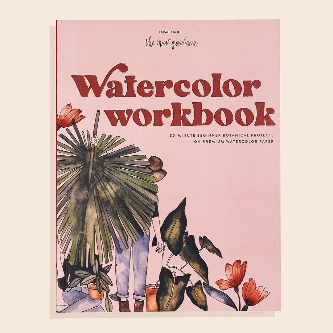 Watercolor Workbook - Pretty by Her - handmade locally in Cambridge, Ontario