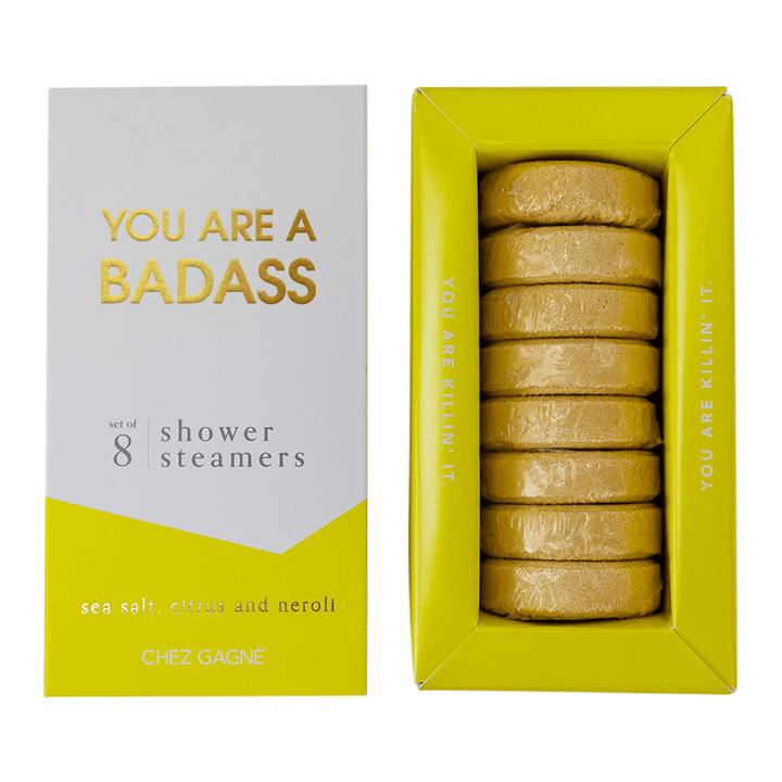 You are A Badass - Shower Steamers - Sea Salt, Citrus Neroli - Pretty by Her - handmade locally in Cambridge, Ontario