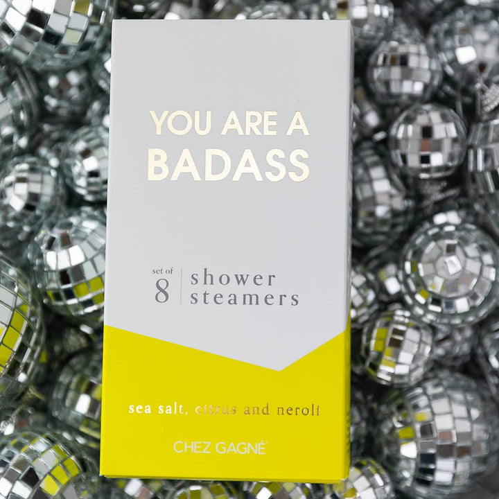 You are A Badass - Shower Steamers - Sea Salt, Citrus Neroli - Pretty by Her - handmade locally in Cambridge, Ontario