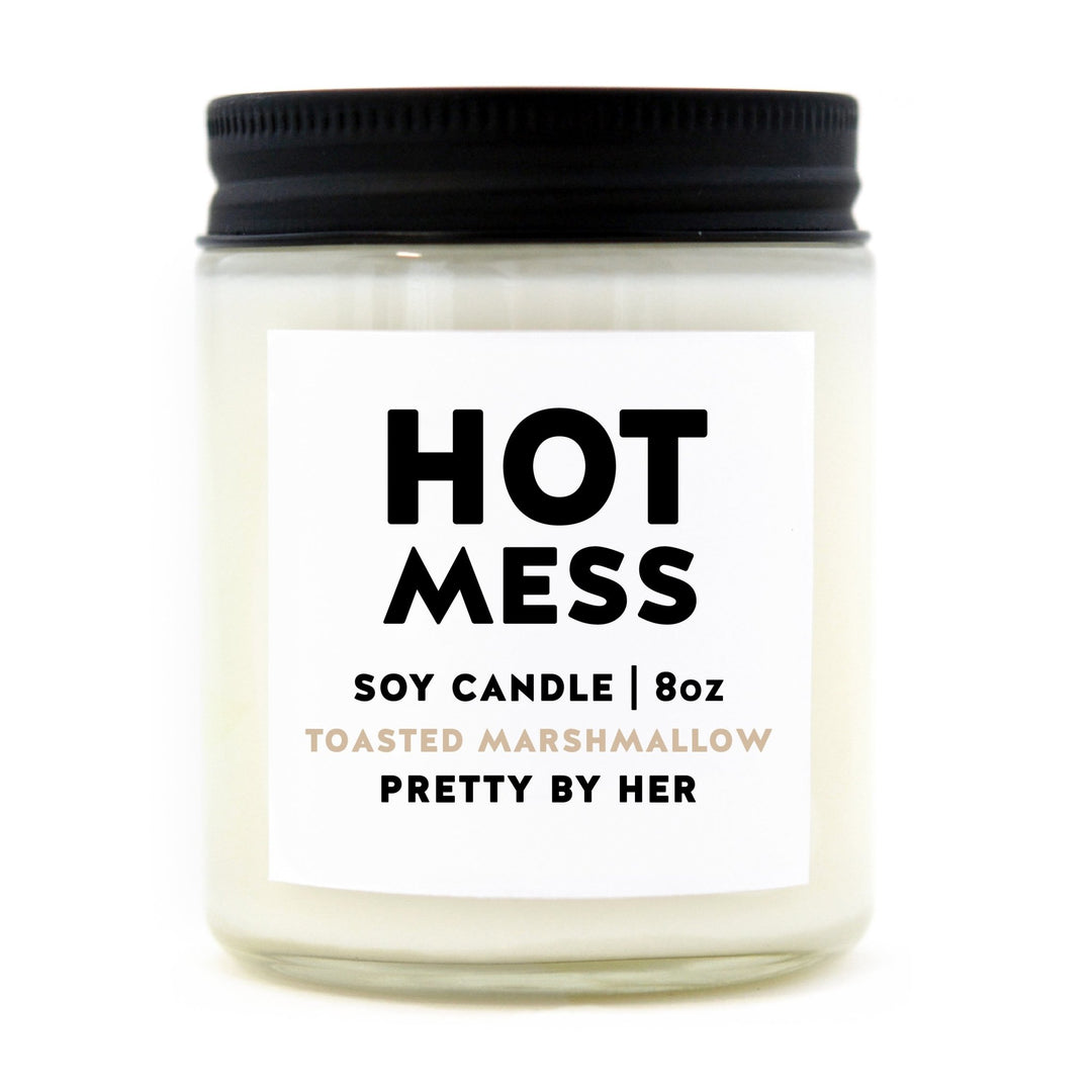 Hot Mess | Candle - Pretty by Her- handmade locally in Cambridge, Ontario