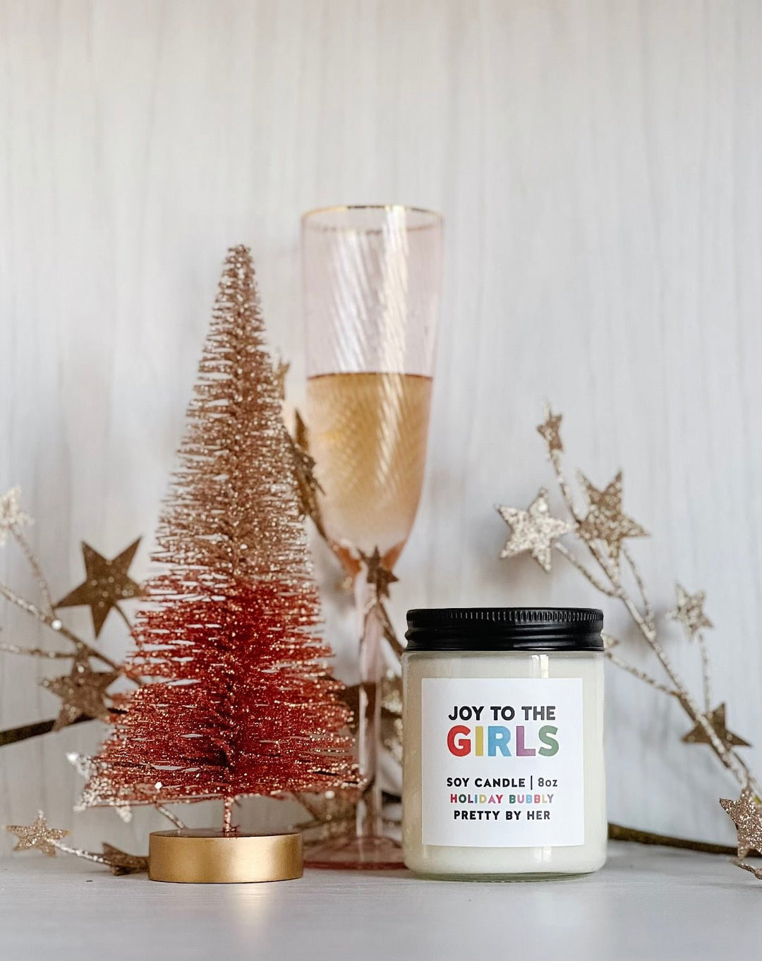 Joy to the Girls | Soy Wax Candle - Pretty by Her- handmade locally in Cambridge, Ontario