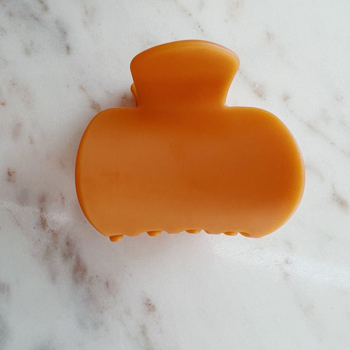 The Paula Orange Hair Clip | Horace Jewelry - Pretty by Her- handmade locally in Cambridge, Ontario